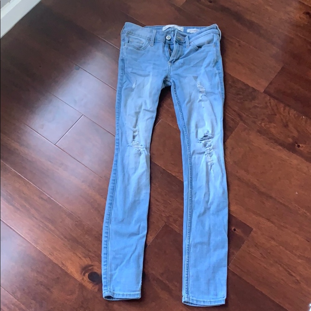 skinny ripped jeans